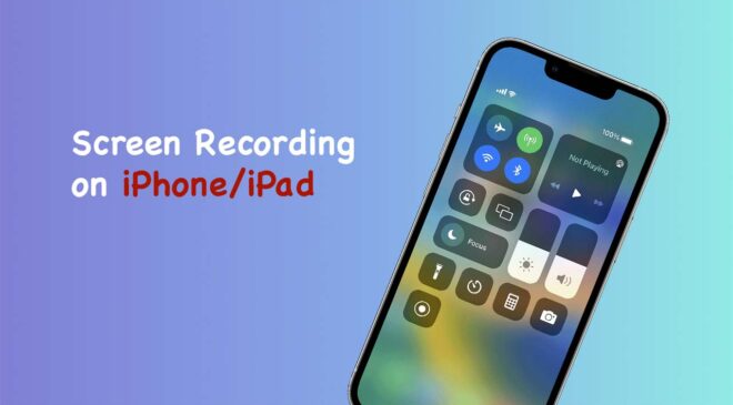 screen recording iphone