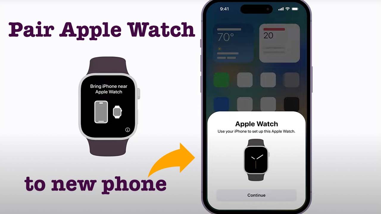 How to pair Apple Watch to new phone