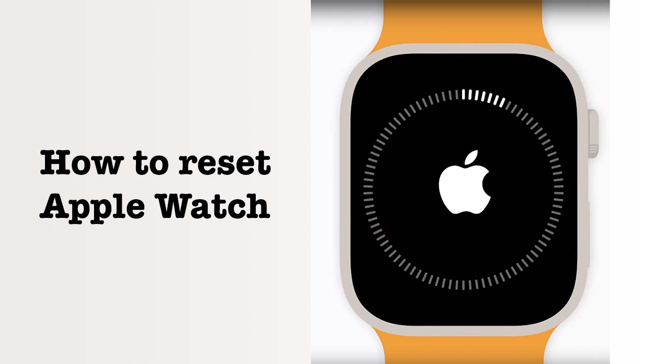 how to reset apple watch?